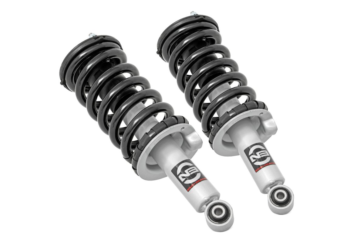 Nissan Titan Suspension Lift Kit - Front - Rough Country - N3 Performance Lifted Struts - '04-'15